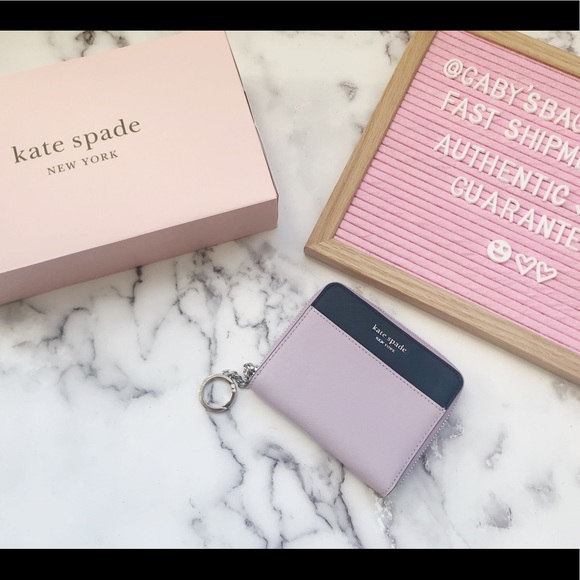 KATE SPADE Lavender Cameron Continental Wallet - Picture 2 of 6